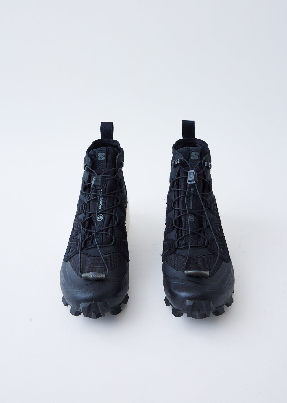 x Salomon Mid Black Sneakers