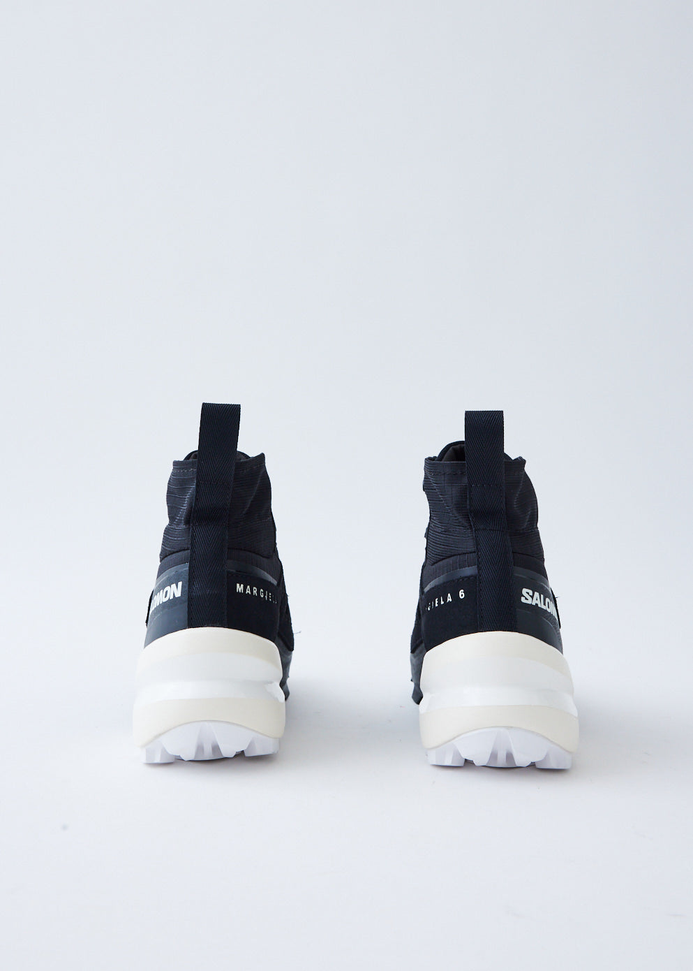 x Salomon Mid Black Sneakers