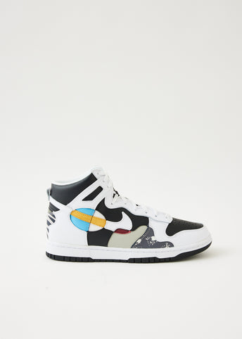 Dunk High LX 'White and Black' Sneakers