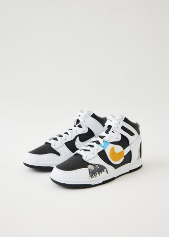 Dunk High LX 'White and Black' Sneakers