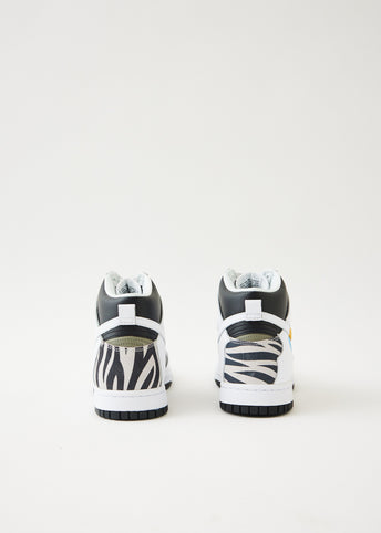 Dunk High LX 'White and Black' Sneakers