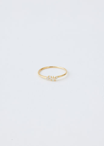 Tiny Chroma Opal Ring