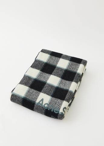 Cassiar Check Narrow New Heavy Scarf