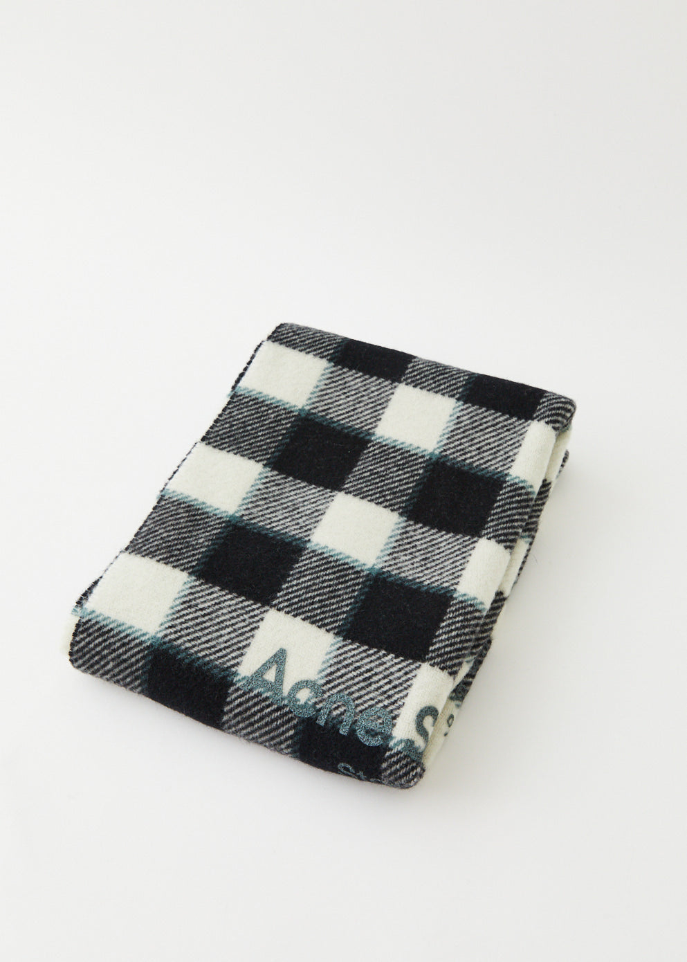 Cassiar Check Narrow New Heavy Scarf
