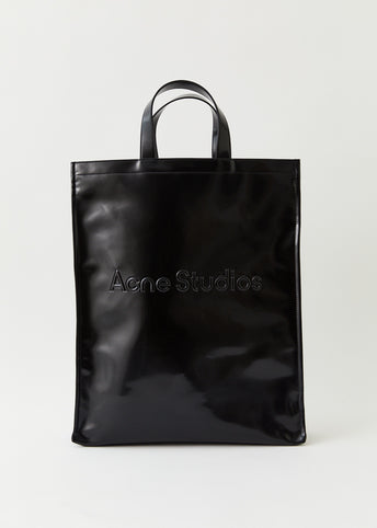 Logo Shopped North South Tote Bag
