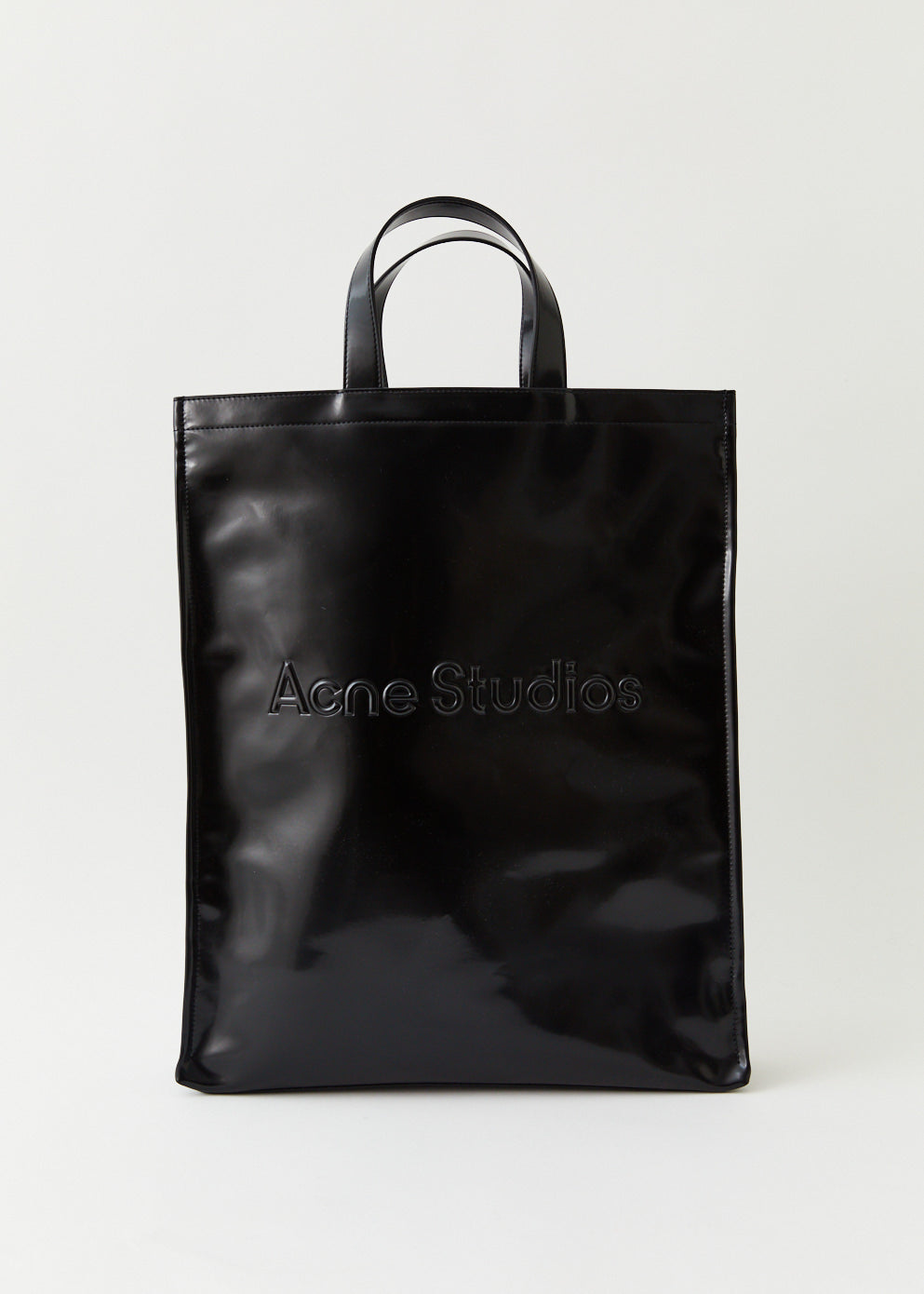 Logo Shopped North South Tote Bag