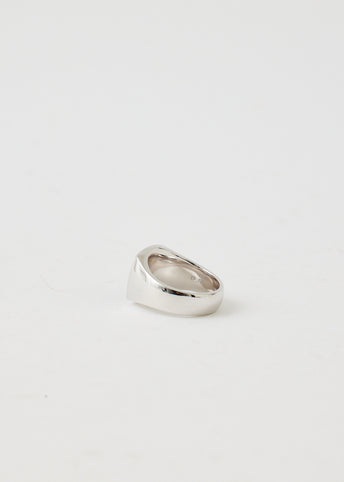 Cushion Black Onyx Ring