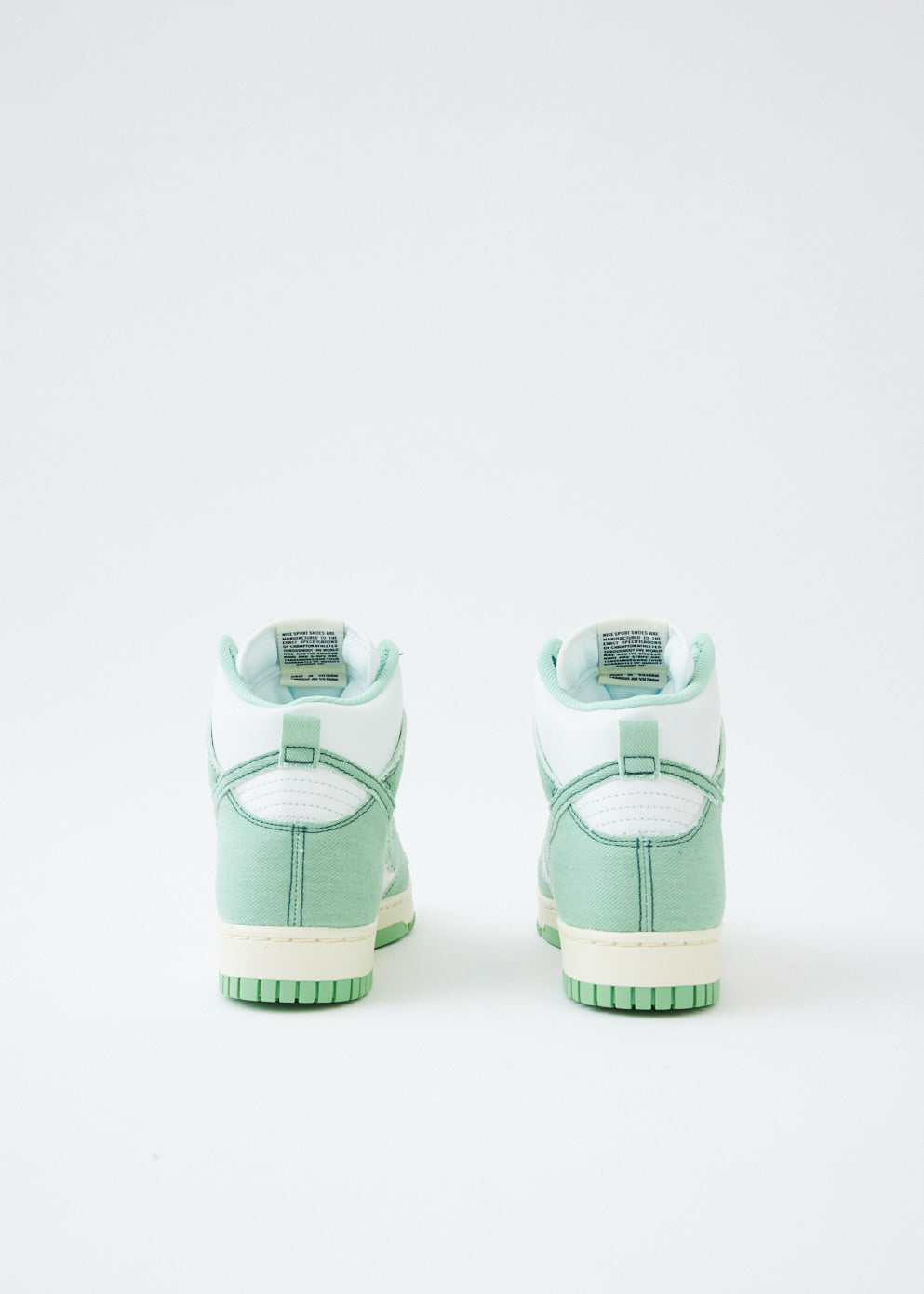 Dunk High 1985 'Green Denim' Sneakers