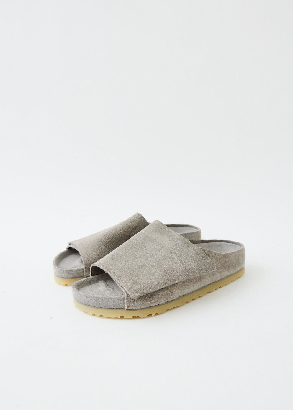 Birkenstock x Fear of God Los Feliz VL Taupe EXQ Men Sandals & Slides Brown in size:42