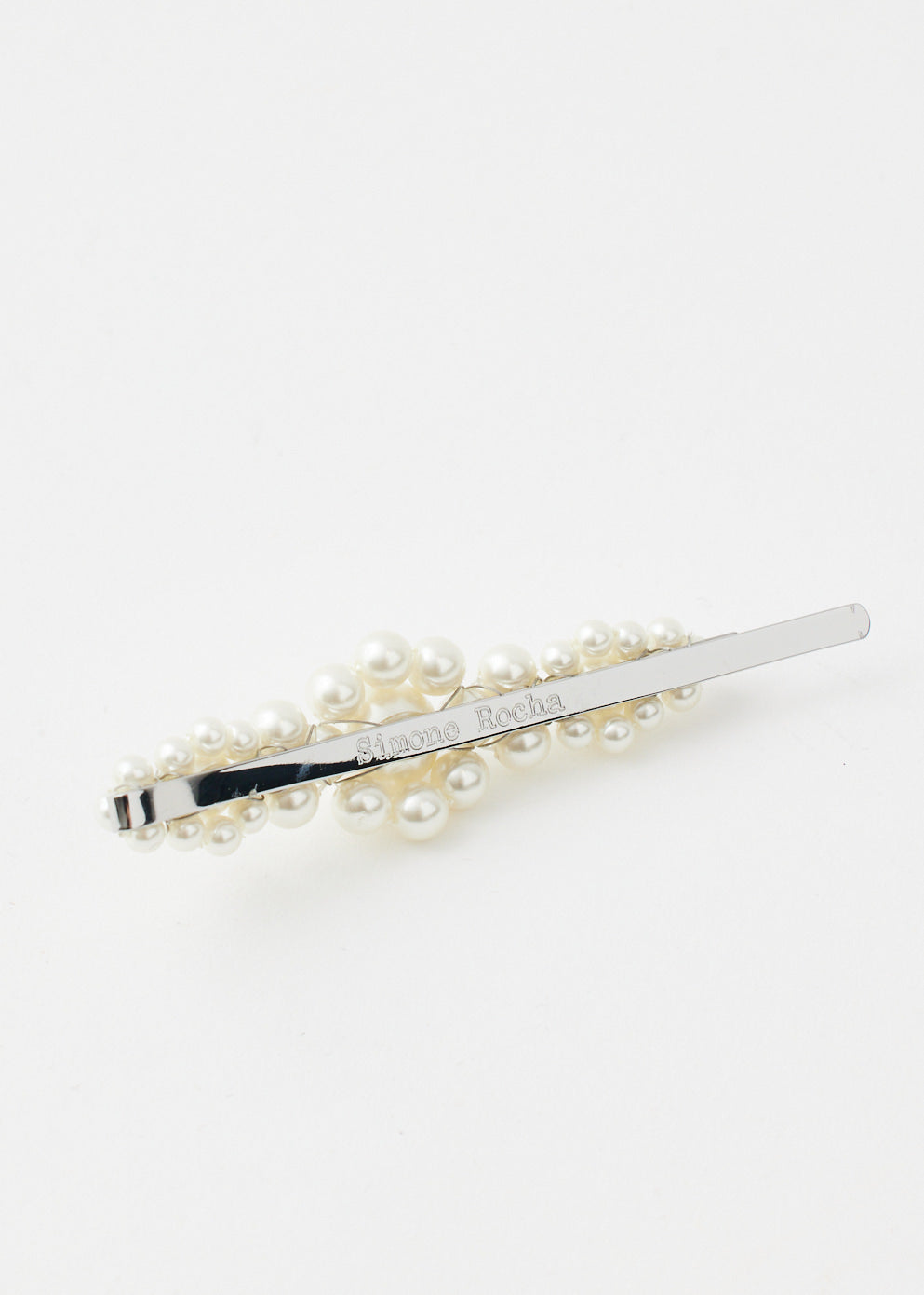 Large Flower Hair Clip Pearl