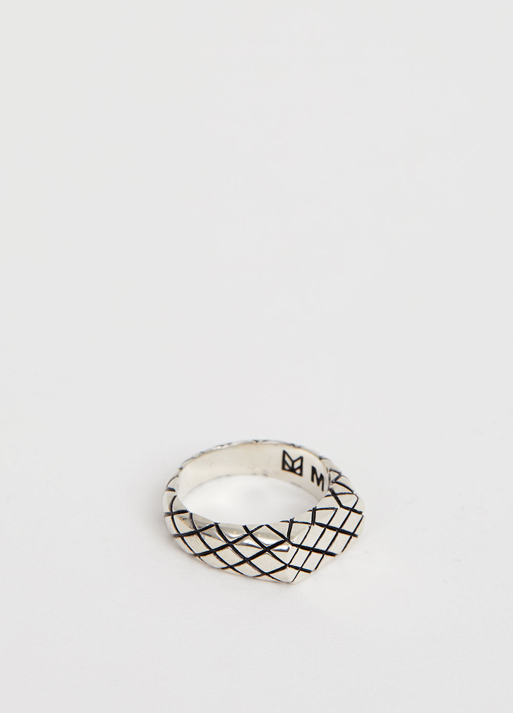 Quilted Signet Ring