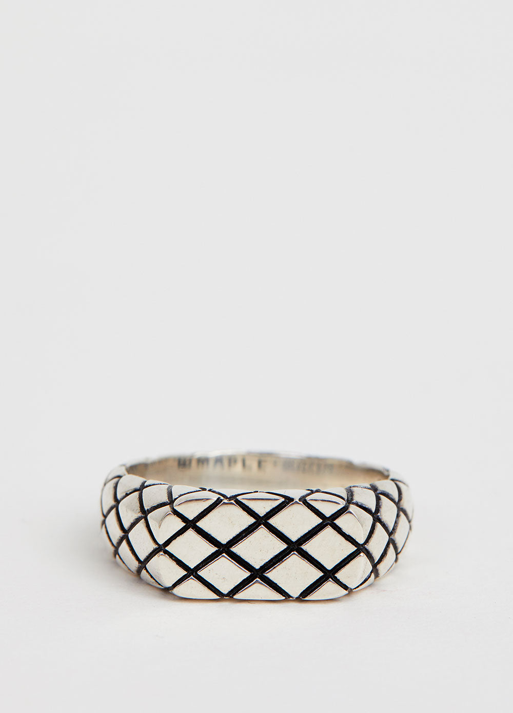 Quilted Signet Ring
