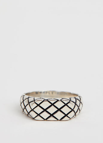 Quilted Signet Ring