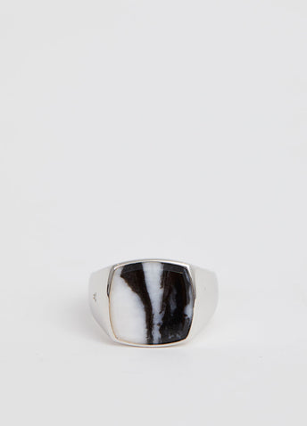 Cushion Zebra Ring
