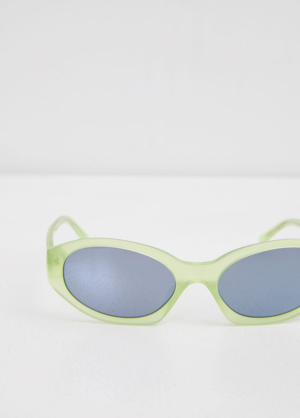 x Linda Farrow Oval Sunglasses