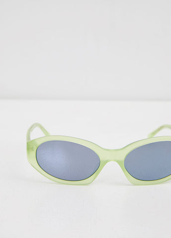 x Linda Farrow Oval Sunglasses