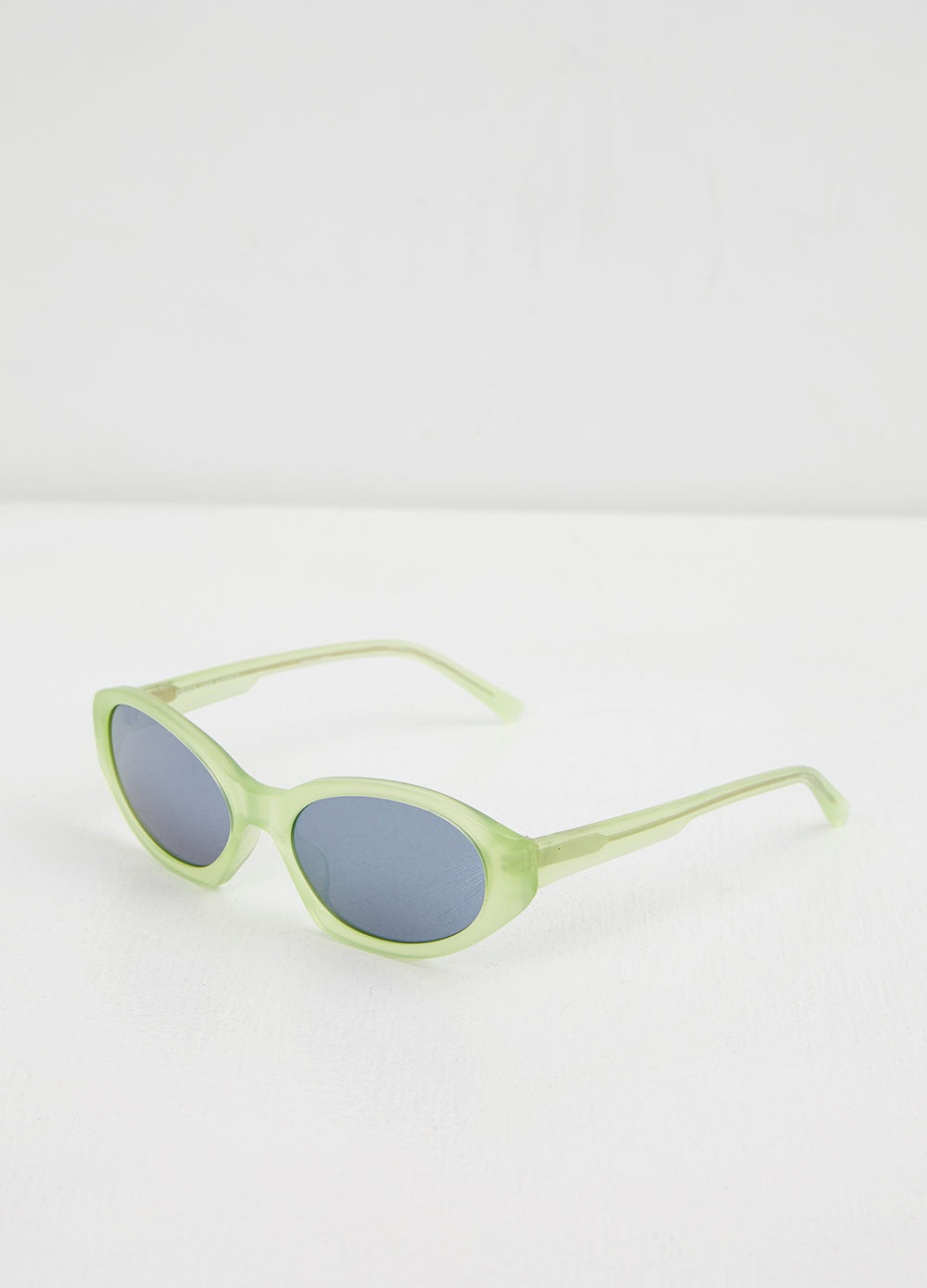 x Linda Farrow Oval Sunglasses