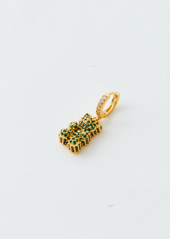 Pave Nostalgia Bear Hoop