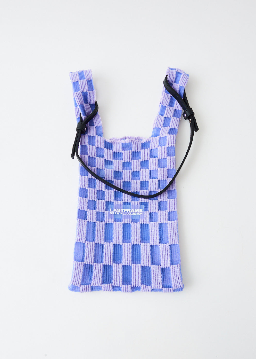 Small Sheer Ichimatsu Market Bag