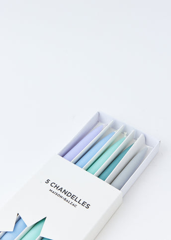 5 Chandelles - Tapered Candles Winter Set