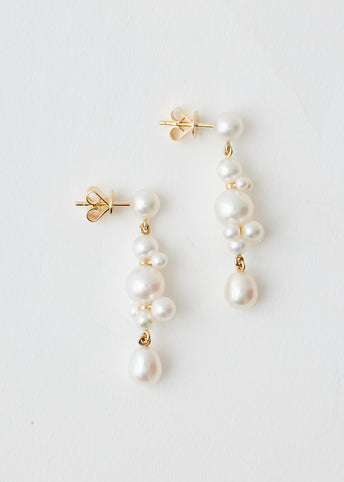 Petite Perle Splash Earrings
