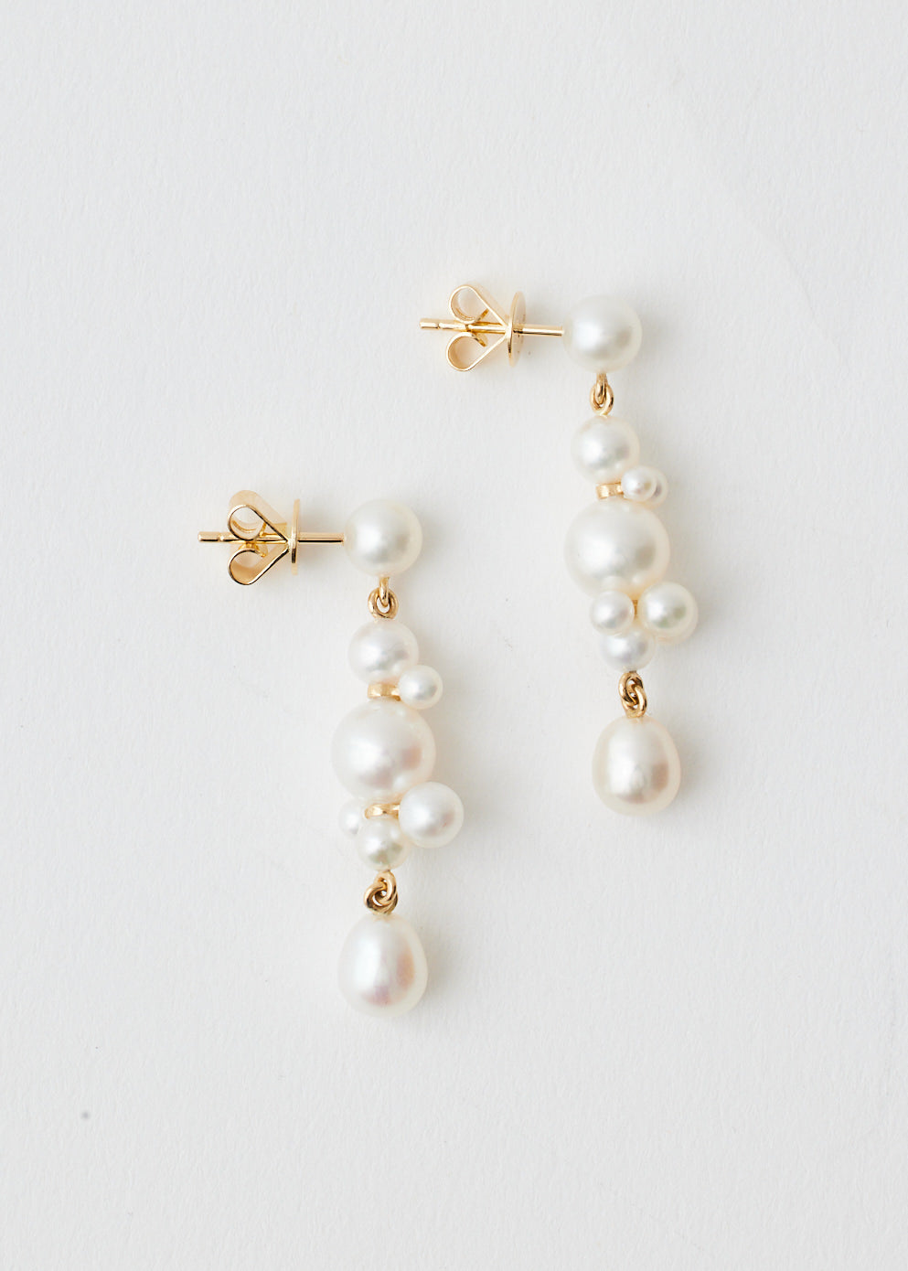 Petite Perle Splash Earrings