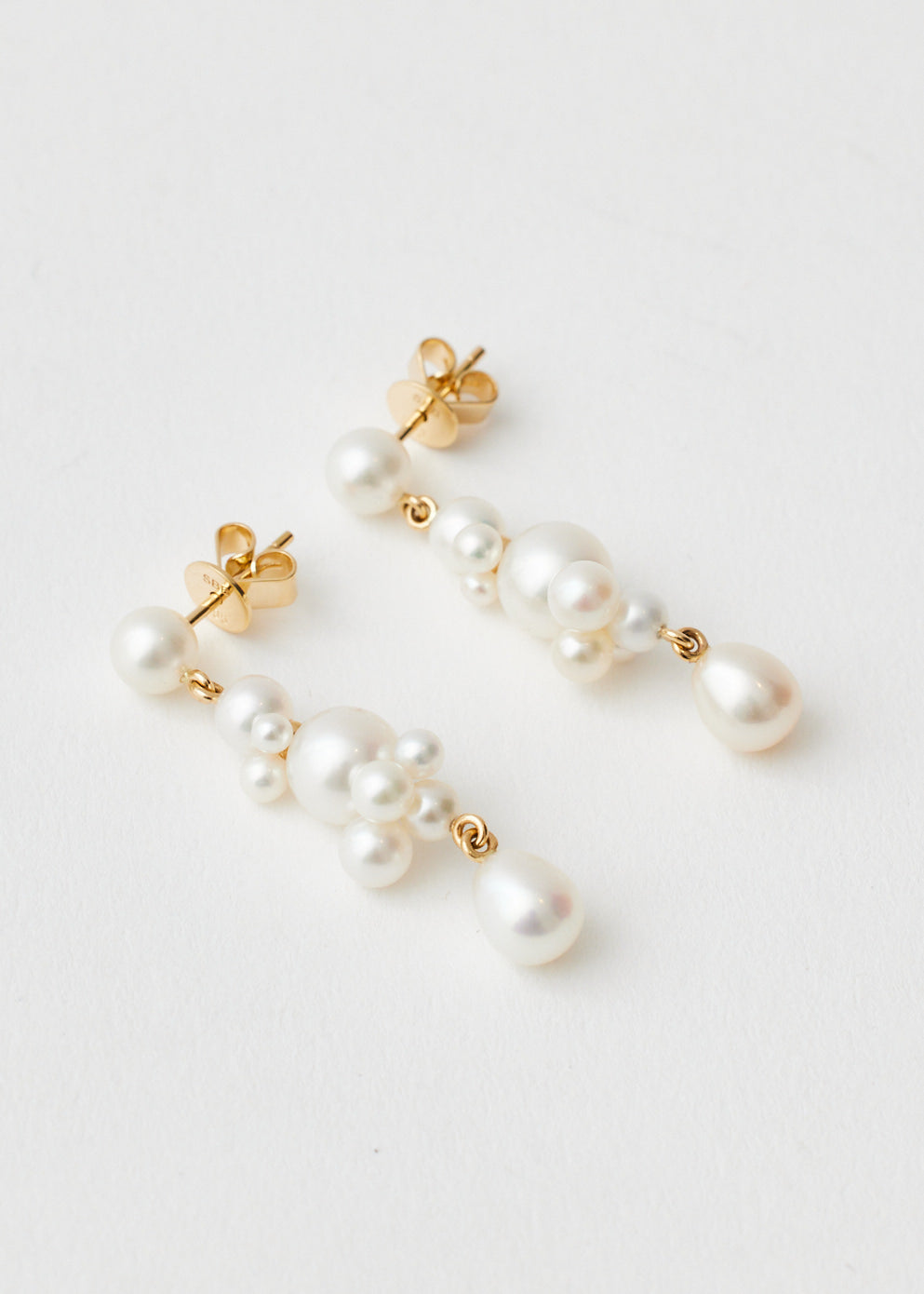 Petite Perle Splash Earrings