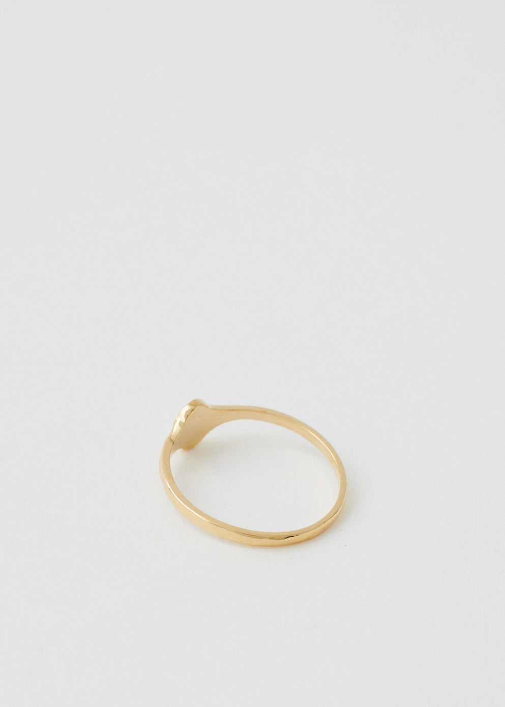 Mini Oval Signet Ring