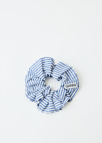 Stripe Cotton Scrunchie