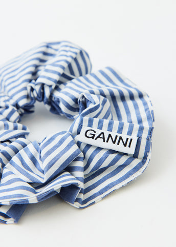 Stripe Cotton Scrunchie