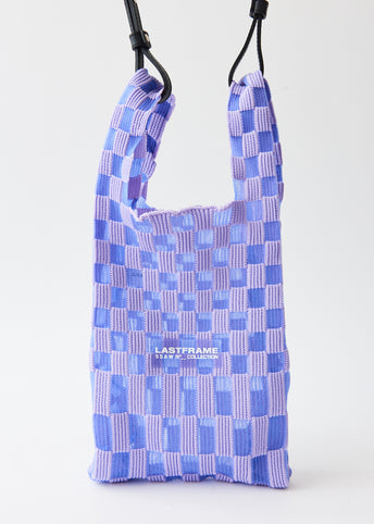 Small Sheer Ichimatsu Market Bag