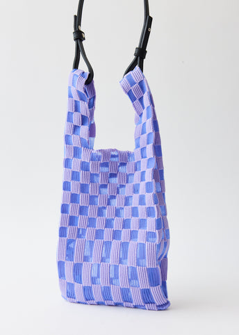 Small Sheer Ichimatsu Market Bag