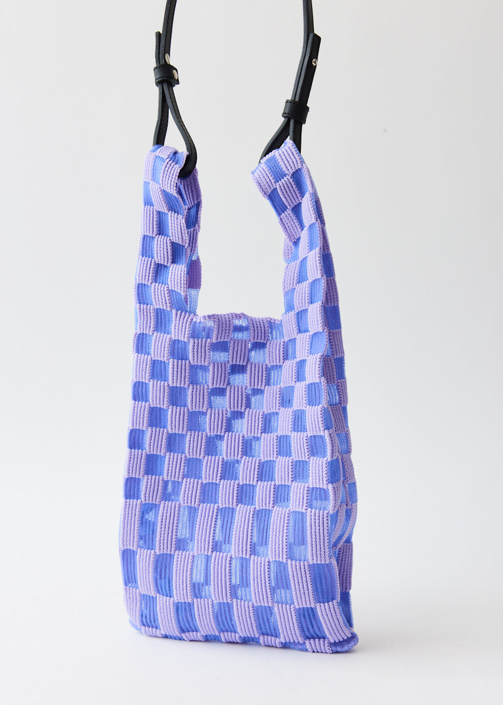 Small Sheer Ichimatsu Market Bag