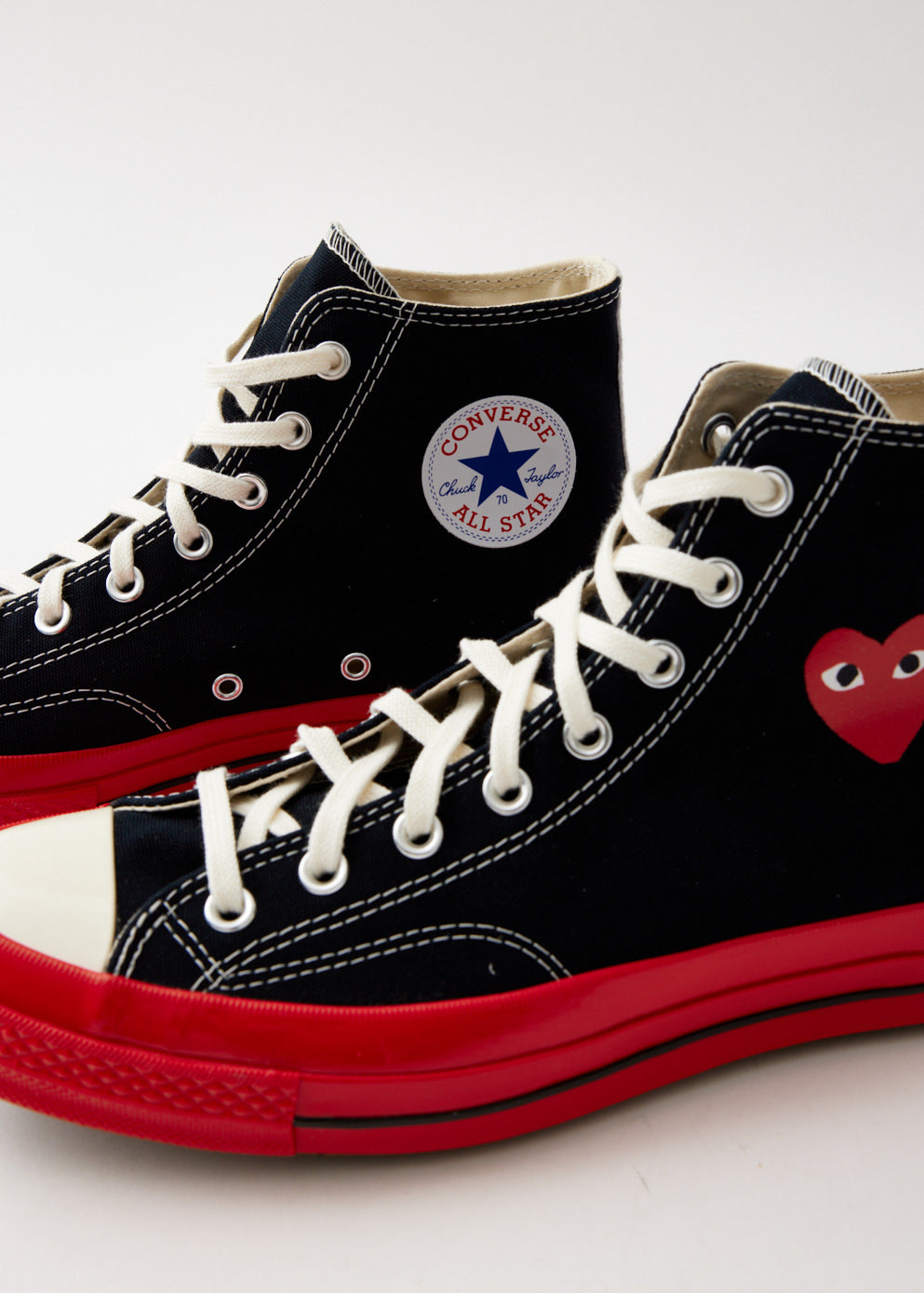 x Converse Red Sole High Top