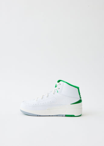 Pre-school Air Jordan 2 Retro 'Lucky Green' Sneakers