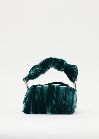 Mini Velvet Padded Handbag