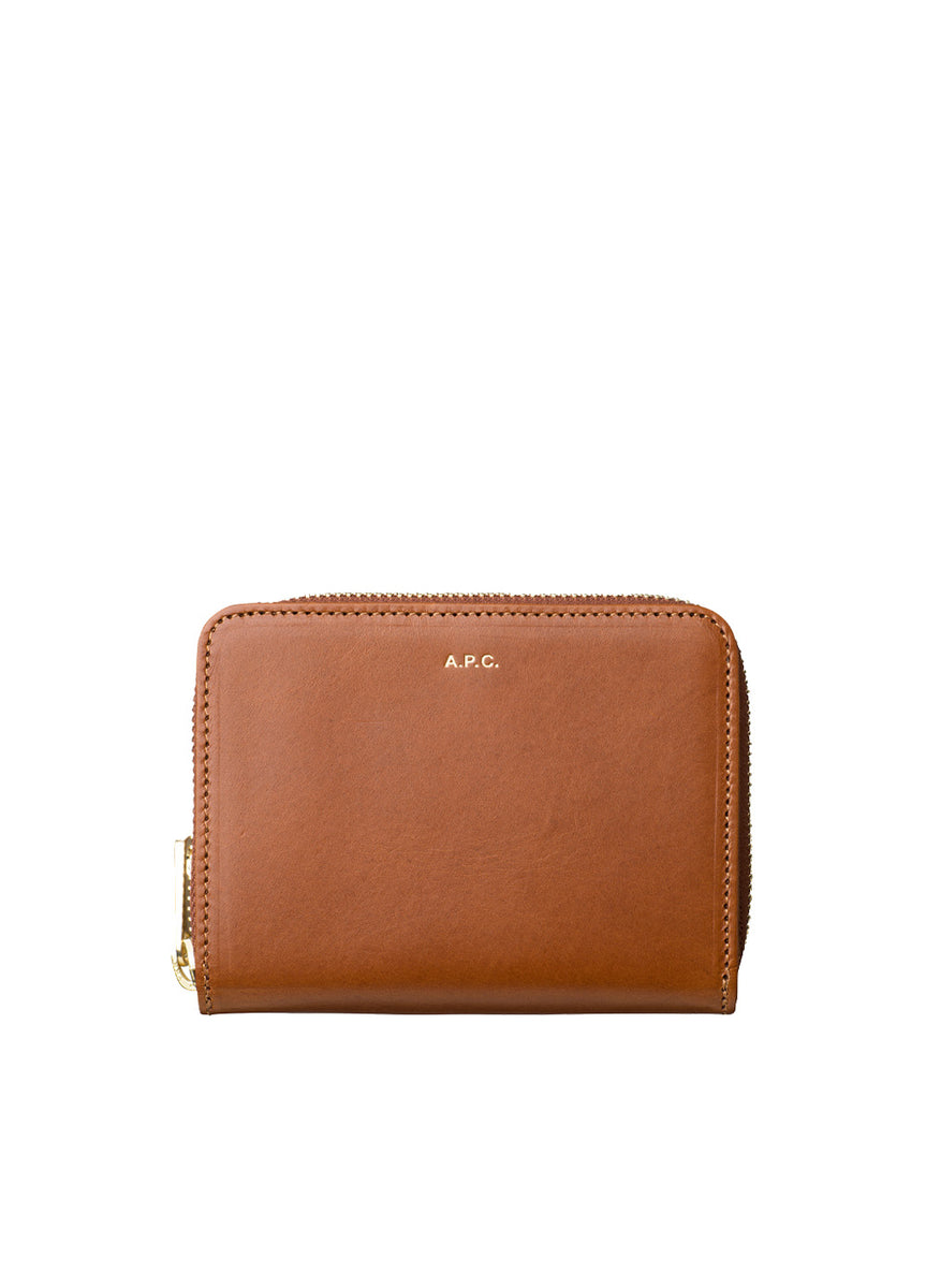 Emmanuel compact wallet - Spanish Leather - A.P.C. Accessories