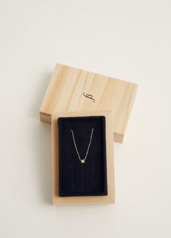 Deco Diamond Necklace