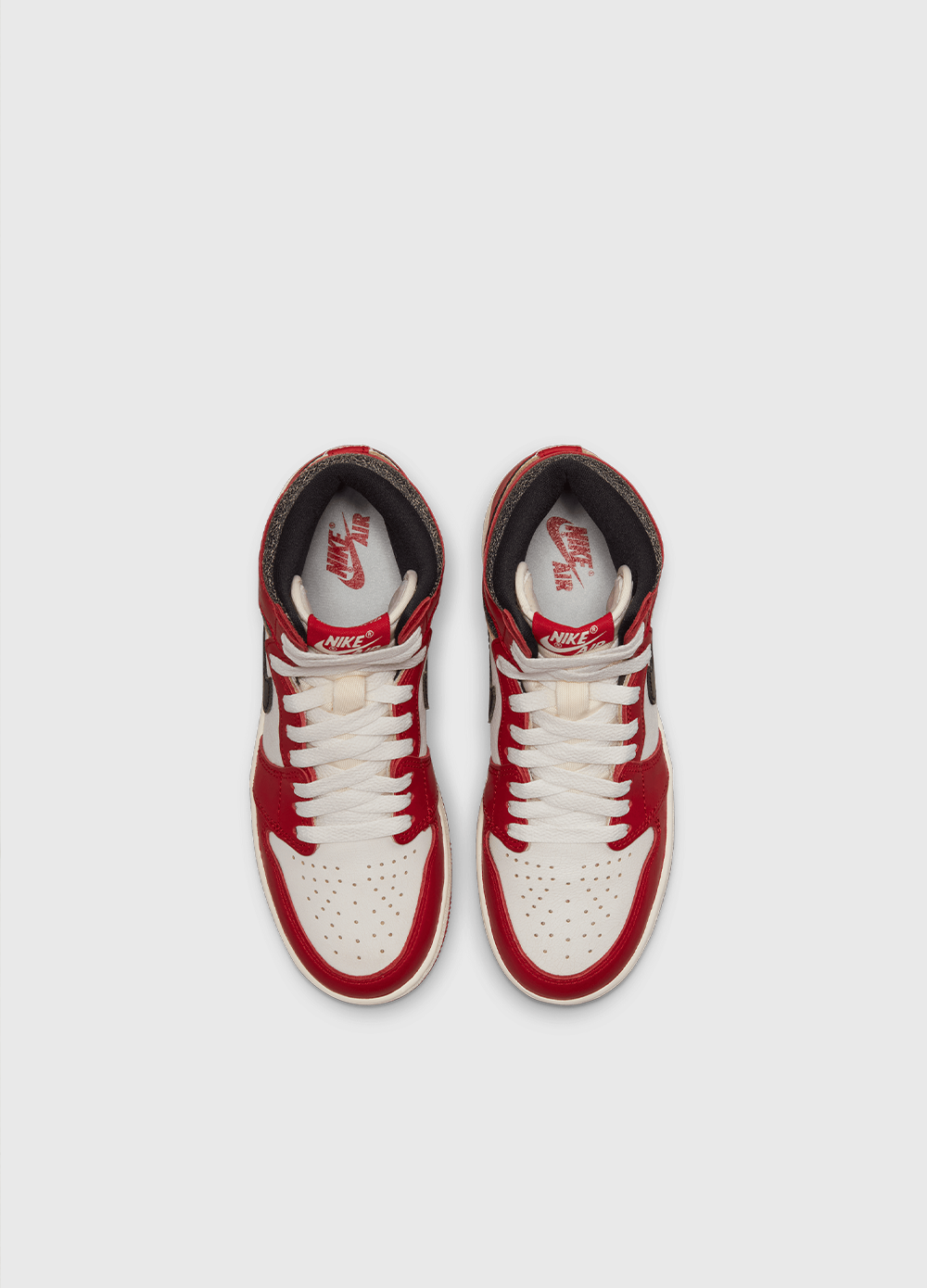 Youth Air Jordan 1 Retro High 'Chicago Lost & Found' Sneakers