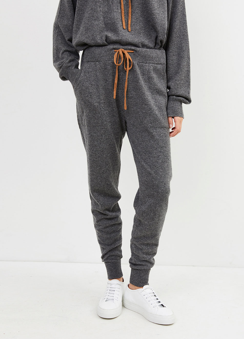 Cashmere Stitch Detail Pants