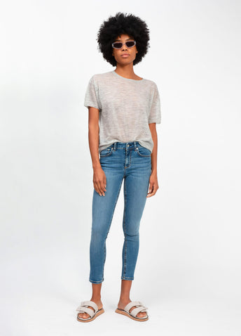 Cate Mid-rise Skinny Ankle Jeans