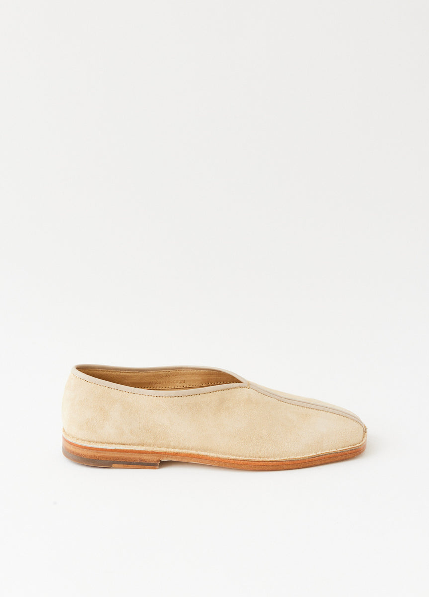 LEMAIRE Flat Piped Slippers サイズ43 Lemaire Flat Piped Slippers W Black – Neighbour
