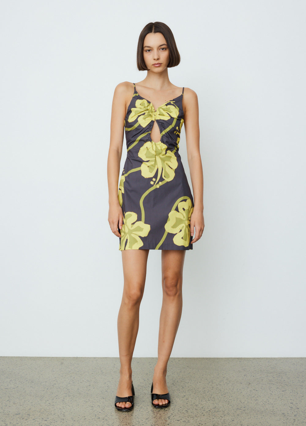 x Marcus Watson Zoe Seersucker Mini Dress