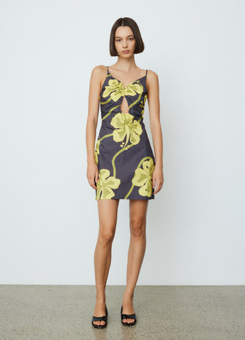 x Marcus Watson Zoe Seersucker Mini Dress