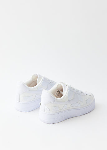 x Billie Eilish Air Force 1 QS 'Triple White' Sneakers