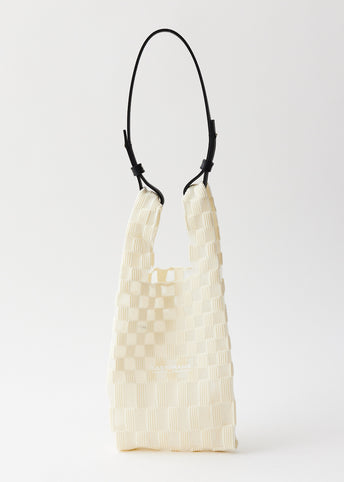 Small Sheer Ichimatsu Market Bag