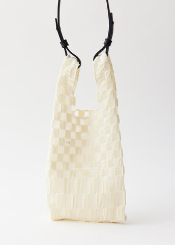 Small Sheer Ichimatsu Market Bag