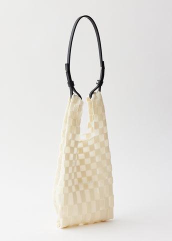 Small Sheer Ichimatsu Market Bag