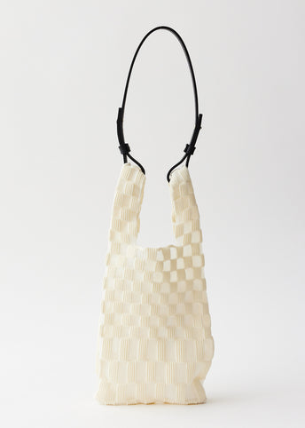 Small Sheer Ichimatsu Market Bag