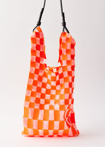 Medium Sheer Ichimatsu Market Bag